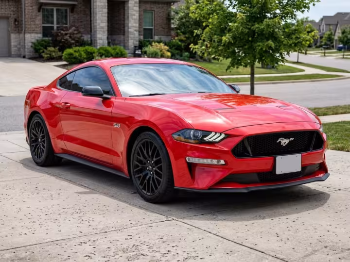 2021 Ford Mustang GT, Race Red