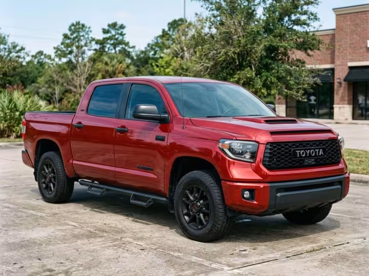 2020 Toyota Tundra, Barcelona Red