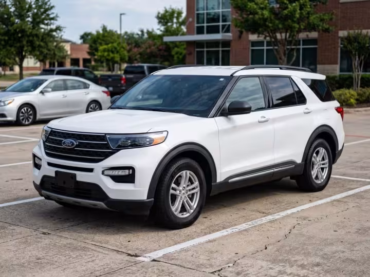 2020 Ford Explorer, Star White